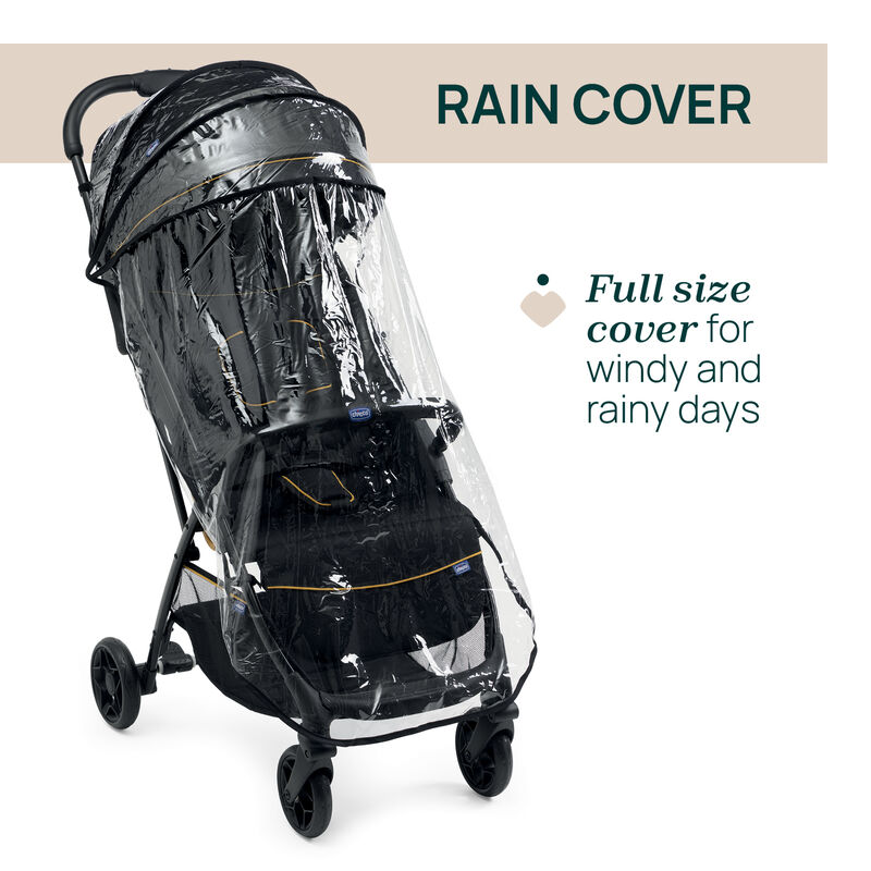 Glee Uneven Black Stroller image number 7